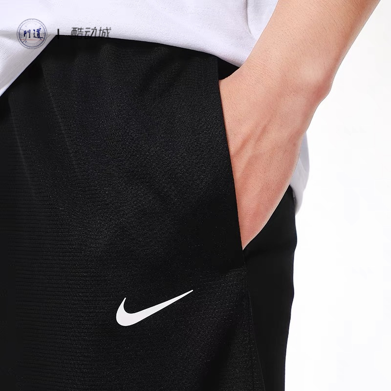 NIKE DRY DNA SHORT 詹姆斯同款黑白宽松透气篮球短裤 CV1922-011 - 图2