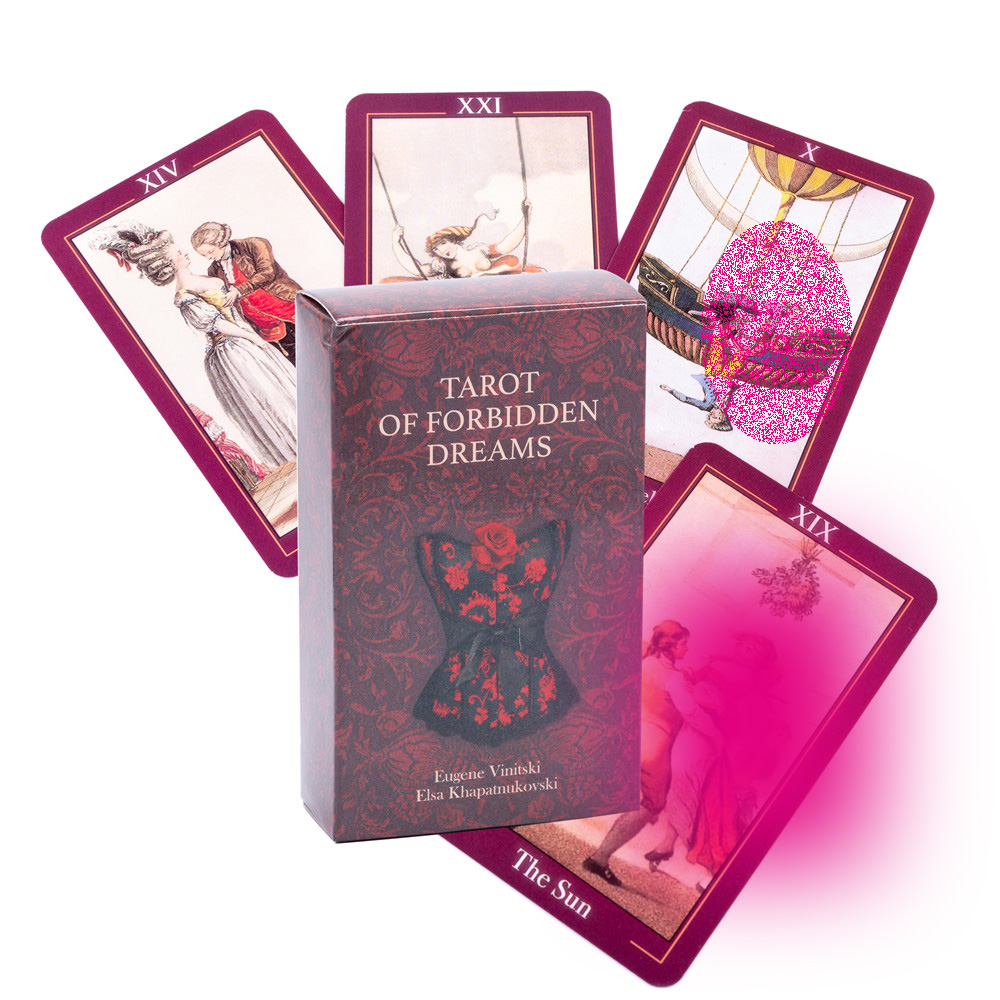 新禁梦塔罗牌 Tarot of Forbidden Dreams禁忌之梦塔罗牌-图0