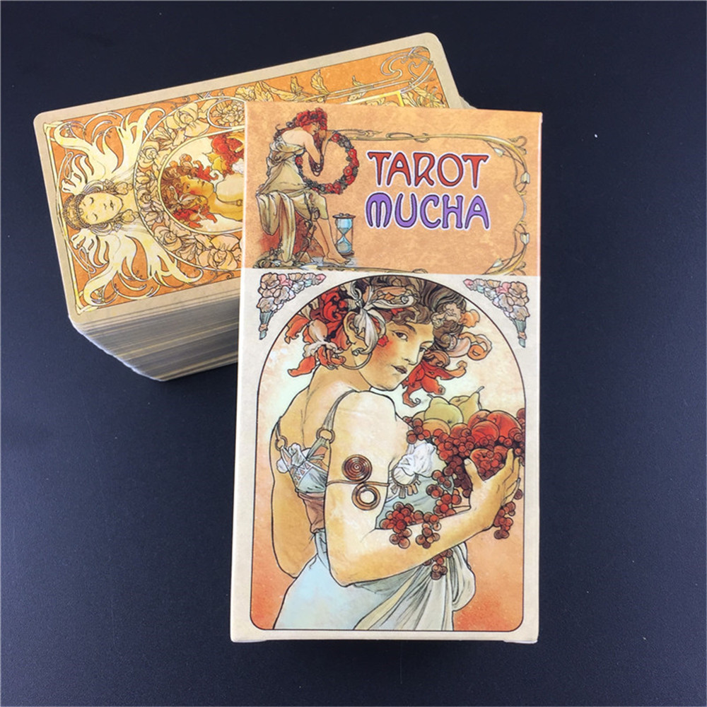 穆夏之梦塔罗牌 Mucha Tarot 意大利进口复刻版塔罗牌 - 图2