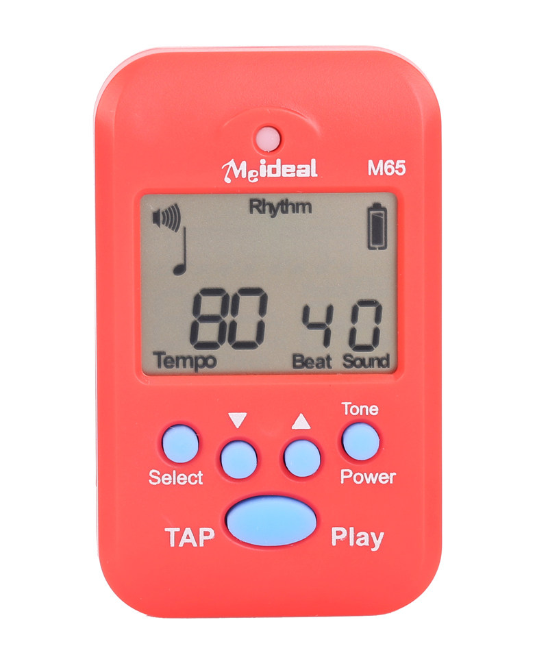 升级版电子节拍器人声打节拍夹子 武熙乐器节拍器
