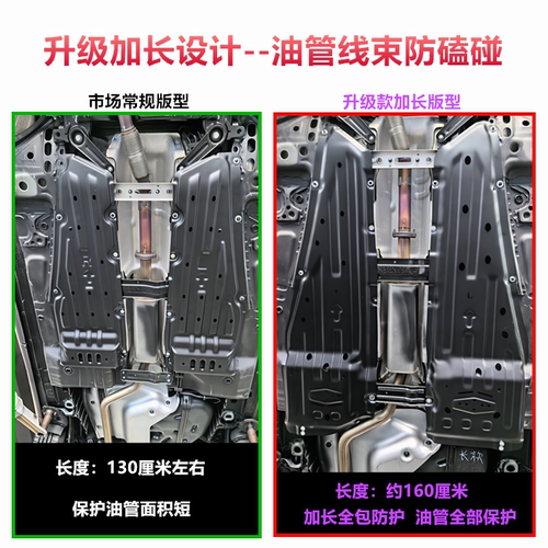 适用于23242526款别克昂科威plus加长底盘油管线束护板发动机挡板 - 图1