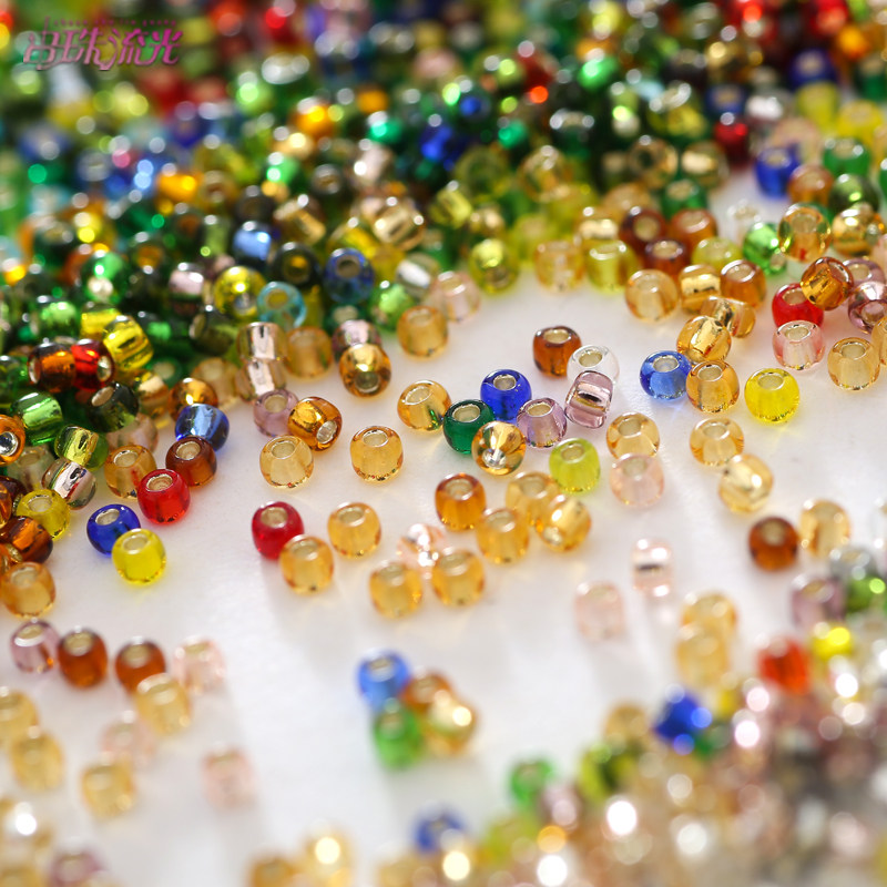 日本TOHO东宝1.5/2/3mm灌银/蛋白灌银米珠DIY饰品闪亮串珠流光,淘宝优惠券,粉丝福利购,淘宝优惠卷