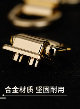 黄铜镀金d环包包箱包diy箱包配件