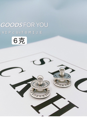 纯银复古原创手工配饰学生吊坠