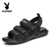 Playboy sandal nam hè 2019 xu hướng hoang dã mới thoáng khí thể thao ngoài trời giày đi biển đế mềm - Sandal