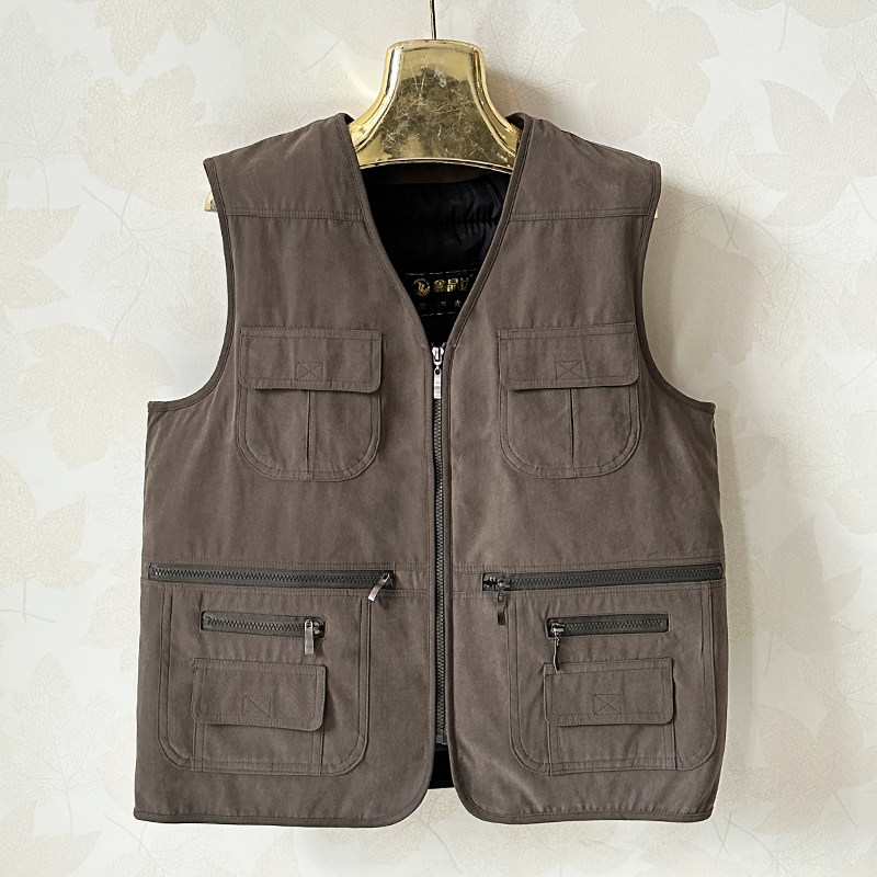 冬季羊毛马甲男中老年皮毛一体保暖加厚棉坎肩爸爸装背心羊皮马夹,淘宝优惠券,粉丝福利购,淘宝优惠卷