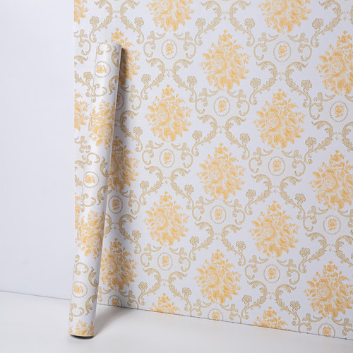 90厘米宽自粘墙壁纸防水卧室房间温馨宿舍家用自贴PVC壁纸 - 图2