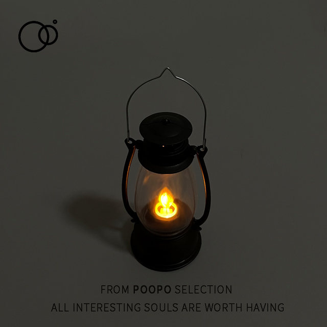 Retro pony lamp desktop small ornaments atmosphere decoration