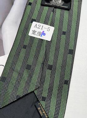 Vintage复古日产意制中古男女精品印花图案卡通领带21
