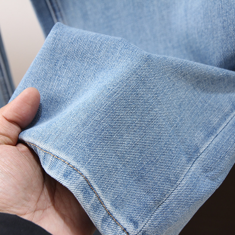宝藏裤型！美式复古高腰遮胯宽松显瘦翻边阔腿牛仔裤男友裤女春,淘宝优惠券,粉丝福利购,淘宝优惠卷