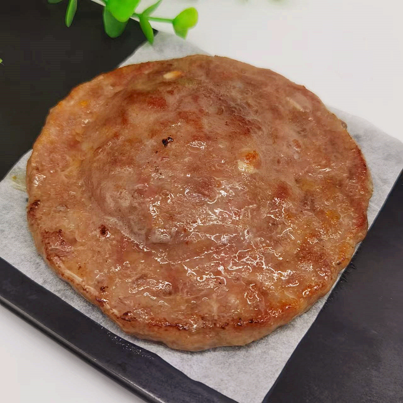 牛肉饼美式厚切牛肉馅饼汉堡食材120g8片冷冻商用念膳家健身早餐 - 图2