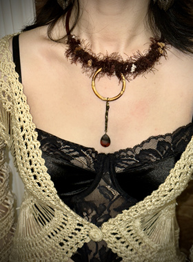 简与繁｜原创手作设计小众个性混搭祭司部落风美拉德色系穿搭项链