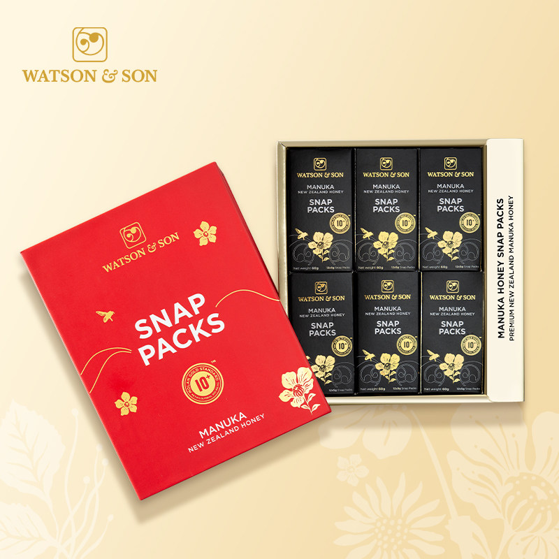 沃森新西兰进口麦卢卡10+卡片6盒 WATSONSON海外蜂蜜