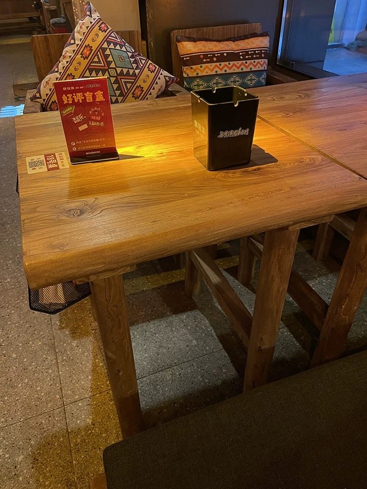 民谣房子桌椅实木卡座沙发椅子老榆木酒吧桌子民谣集靠背椅厂家,淘宝优惠券,粉丝福利购,淘宝优惠卷