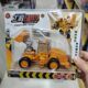 Fire Truck Robot Excavating Engineering Vehicle Transformation Toy