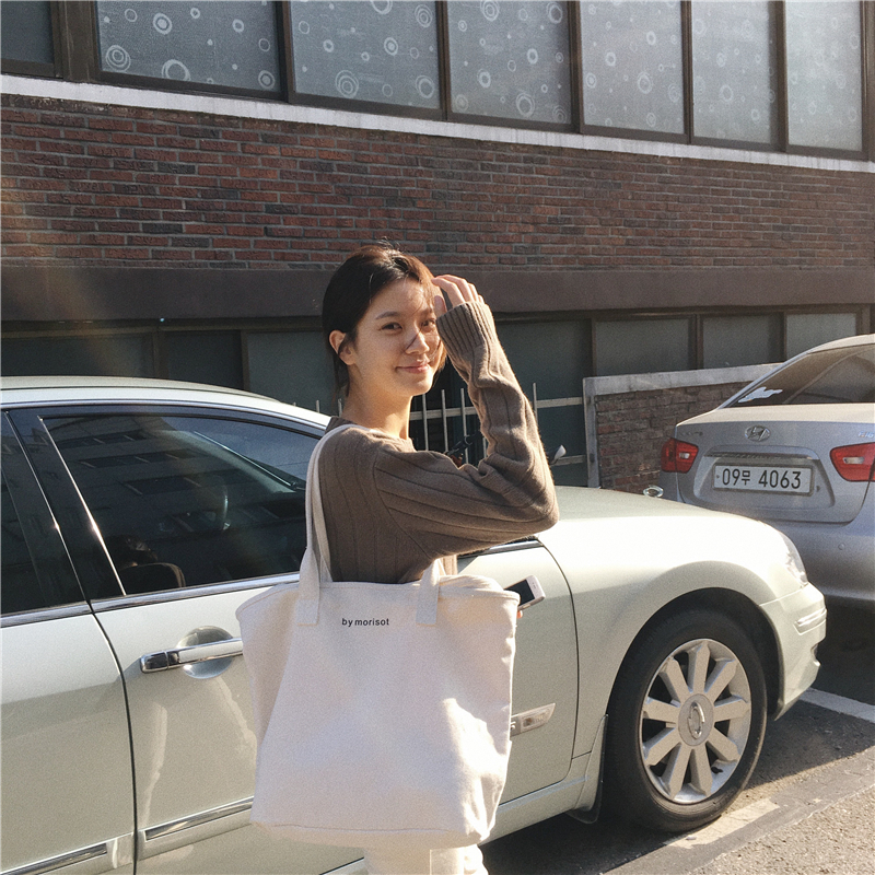 新款韩版简约百搭白色大容量帆布包女单肩休闲文艺手提袋学生 2020 新款韩版简约百搭白色大容量帆布包女单肩休闲文艺手提袋学生 2020