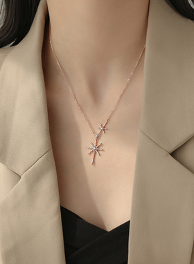 项链锁骨链雅饰依锁骨链女