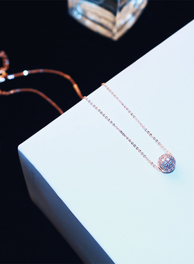 韩国网红同款饰品彩金项链