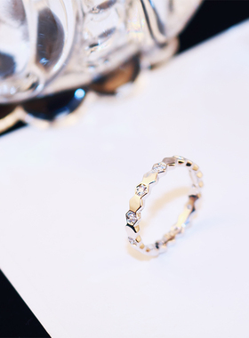 网红同款戒指指环钛钢日韩版学生