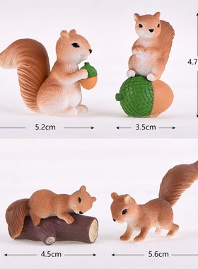 diy微景观可爱风摄影手工小动物