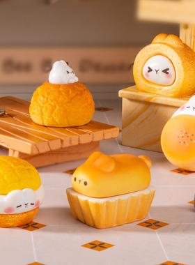 微景观创意可爱卡通桌面食物摆件