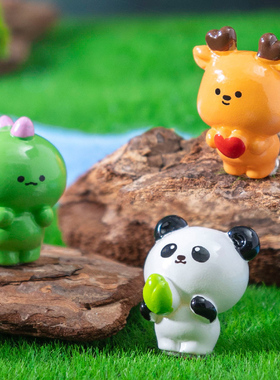 微景观造景小动物摆件可爱摆设