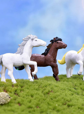 微景观摄影盆栽田园风小动物摆件