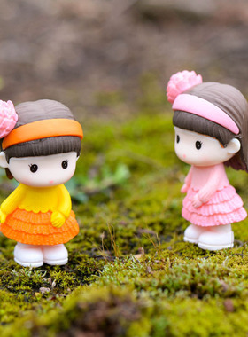 卡通人物蛋糕可爱风摄影小摆件