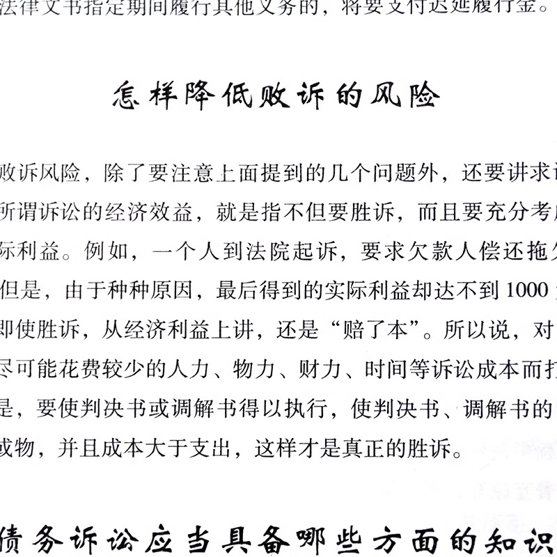 全案例讲解】债务纠纷与诉讼实例新司法解释老赖欠钱不还债务经济纠纷法律工具书同步2023年案例学法用法推荐常用法律法规大全书籍 - 图3