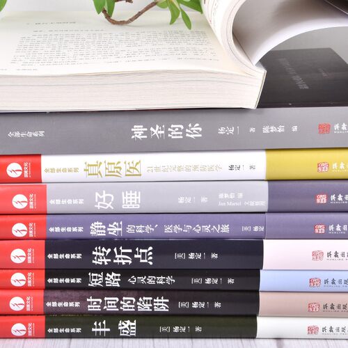 【现货正版】全套24册杨定一的书全部生命系列真原医静坐丰盛静坐呼吸为了疗愈十字路口疗愈的饮食与断食全部神圣的你清醒地睡书籍 - 图1