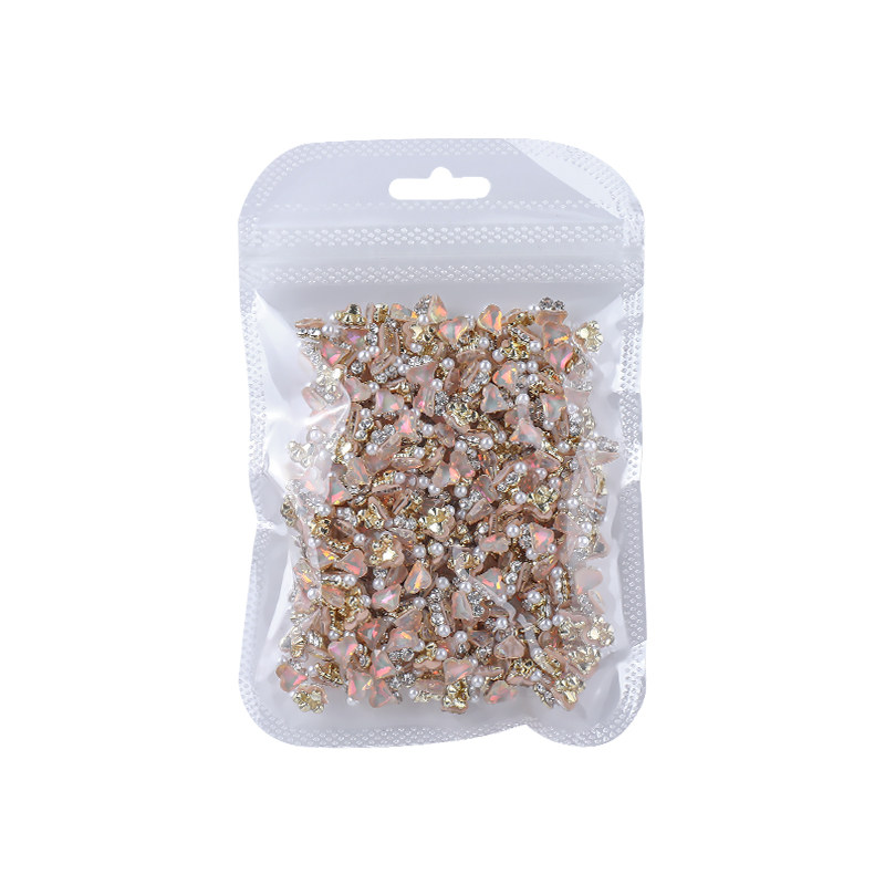 美甲钻饰品超闪极光香槟色钻球歪心珍珠2025新款堆钻美拉德指甲钻,淘宝优惠券,粉丝福利购,淘宝优惠卷
