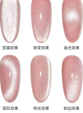 潮际美甲双头磁吸磁铁圆柱超强力吸铁石猫眼甲油胶工具美甲强磁铁