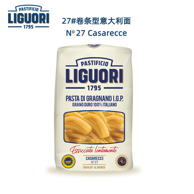 加罗法洛意大利面 Liguori Pasta 意面通心粉 大通 蝴蝶 卷条500g - 图2