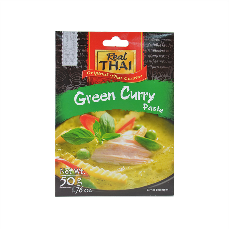丽尔泰青咖喱酱绿咖喱Real Thai Green Curry Paste 50g-图3