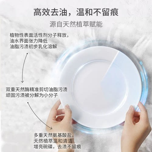 ecostore宜可诚西洗碗粉洗碗机专用餐洗粉清洁洗涤剂柠檬1KG*2瓶 - 图2