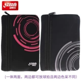 Красный двойной счастливый настольный теннис съемки набор бумаги Pingbu Pingbuke Set с сумкой с сумкой, подлинным костюмом, можно установить с двумя ударами