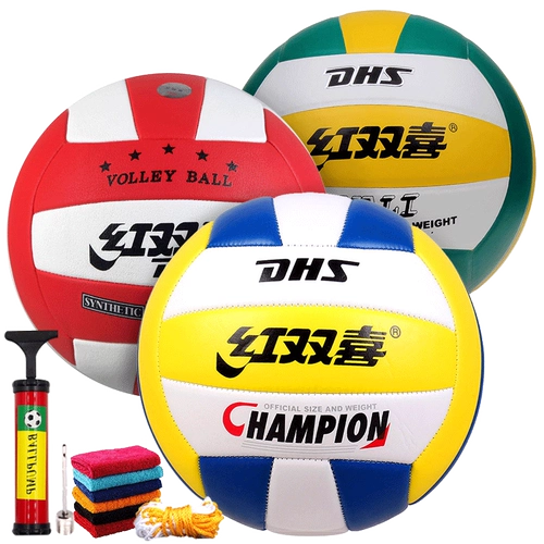 Red Shuangxi Volleyball № 5 средней школы, экзамены для младших и начальных школ Стандартный тест мягкий жесткий галстук № 5 Обучение SF