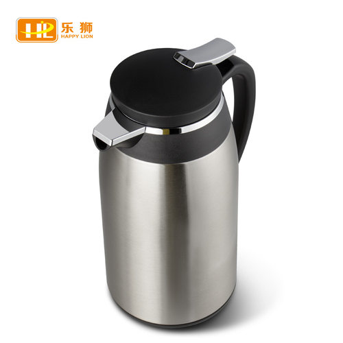 乐狮不锈钢保温壶茶楼保温瓶热水瓶玻璃内胆保温壶户外家用保温瓶 - 图1
