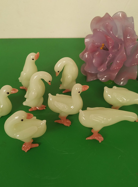 琉璃纯手工小摆件压邪非遗