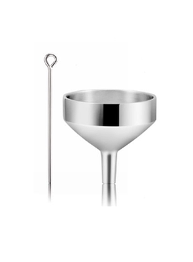 宠物骨灰钛钢空心香水瓶刻字吊坠