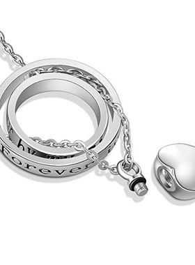 欧美牙齿项链心形吊坠饰品