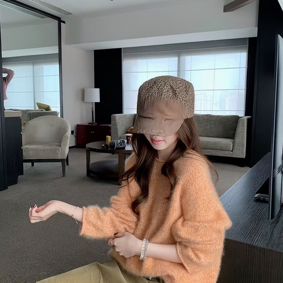 TimelyRain  及时雨-设计感灯芯绒高腰显瘦a字中裙半身裙Qt-2323 - 图1