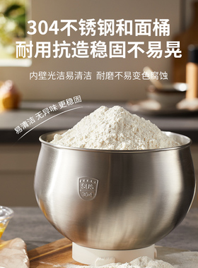 利仁5L大容量厨师机家用