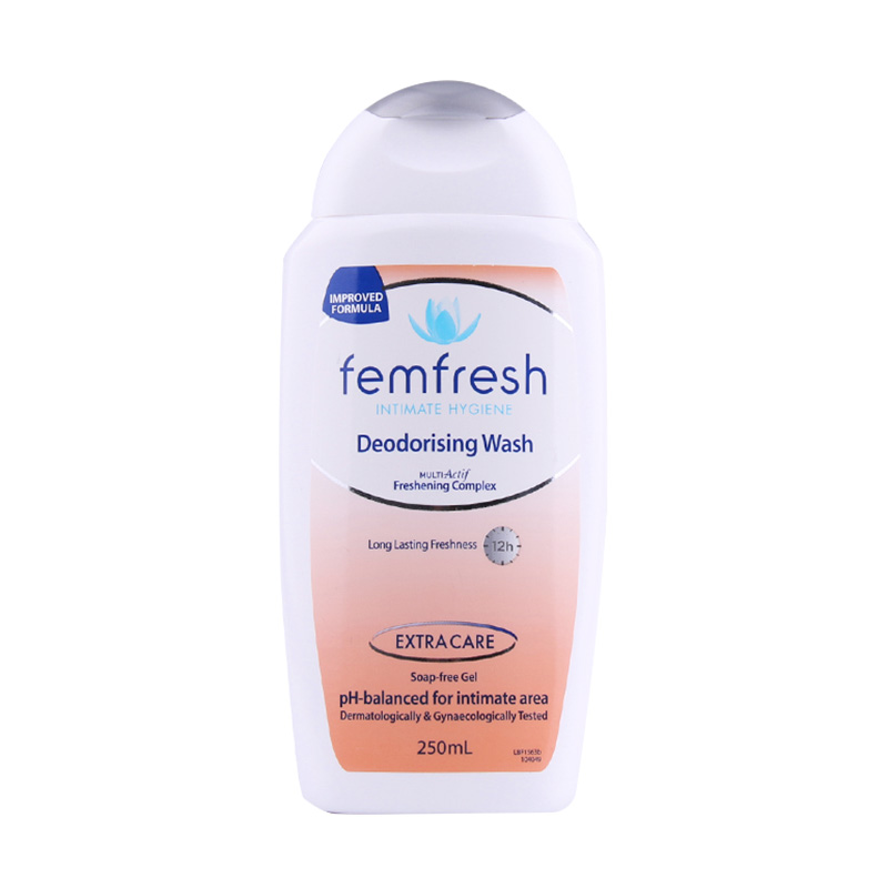 澳洲femfresh芳芯女性私处洗液 去味止痒三倍功效250ml私处护理液