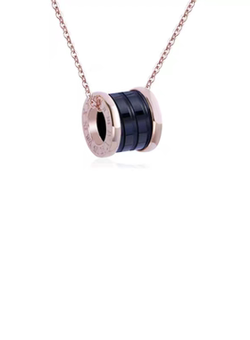 张凌赫同款罗马数字项链时尚小蛮腰陶瓷钛钢锁骨男女项链逐玉同款