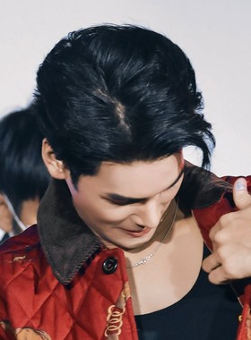 Mileapo陈立波张泽毅同款环扣细钢珠项链套装