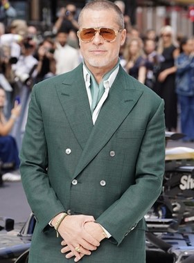 F1狂飙飞车 布拉德·皮特Brad Pitt同款叠戴手链玛瑙水晶金珠手串