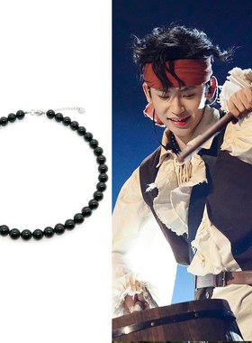 AC小鬼王琳凯同款贝珠情侣百搭项链