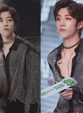 CHOKER青春有你夏同款明星项链圈