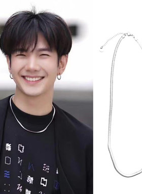 Build同款蛇软骨项链圈奶酷轻奢